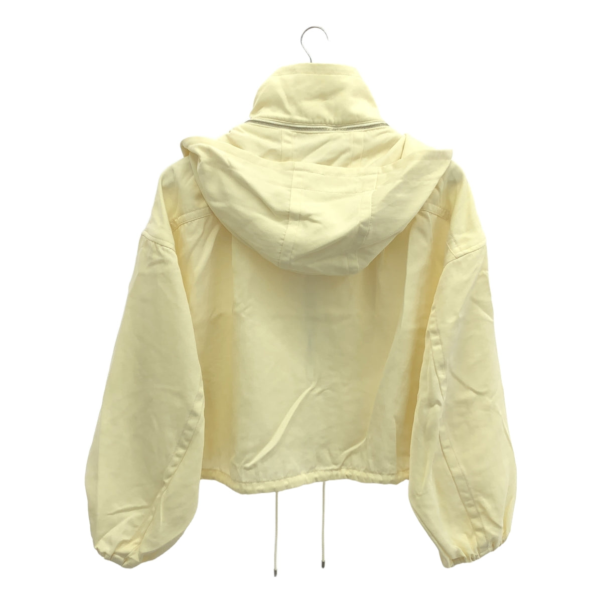 STUDIOUS / ステュディオス | Heavy Twill Hooded Blouson ジャケット | F | アイボリー | レディース