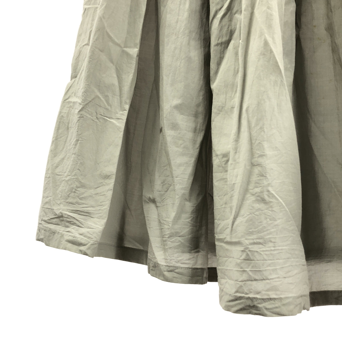 mina perhonen / 미나페르호넨 | hope 코튼 실크 핀탁 개더 민소매 원피스 |