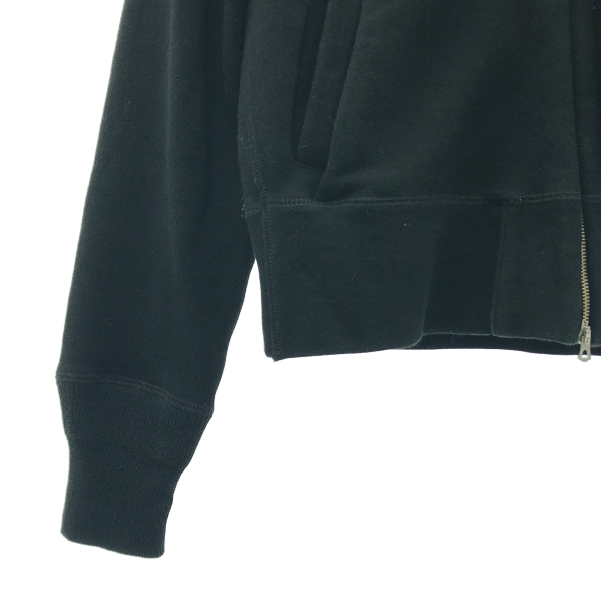 KALNA / カルナ | セットアップ ジップアップ スウェット ブルゾン ジャケット / ドローストリング ショートパンツ | 0 | ブラック | レディース