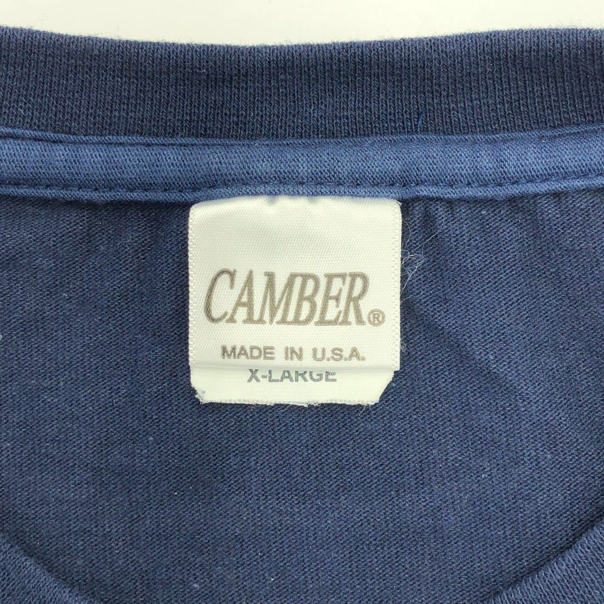 CAMBER / キャンバー | MAX WEIGHT POCKET マックス ウエイト ポケット Tシャツ | XL | ネイビー | メンズ