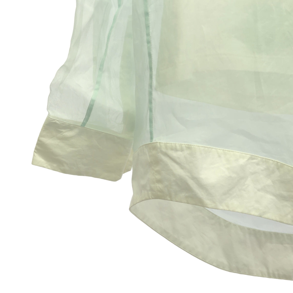 Off-White / オフホワイト | Double Layer Long-Sleeved Shirt ダブル レイヤー ロング スリーブ シャツ | 40 | ホワイト | レディース