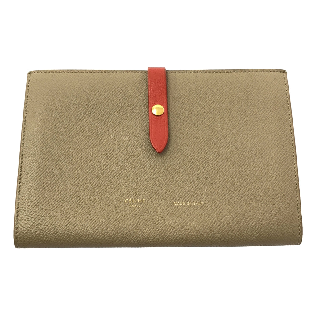 CELINE / セリーヌ | by Phoebe Philo フィービー / レザー ラージ ストラップ ウォレット |