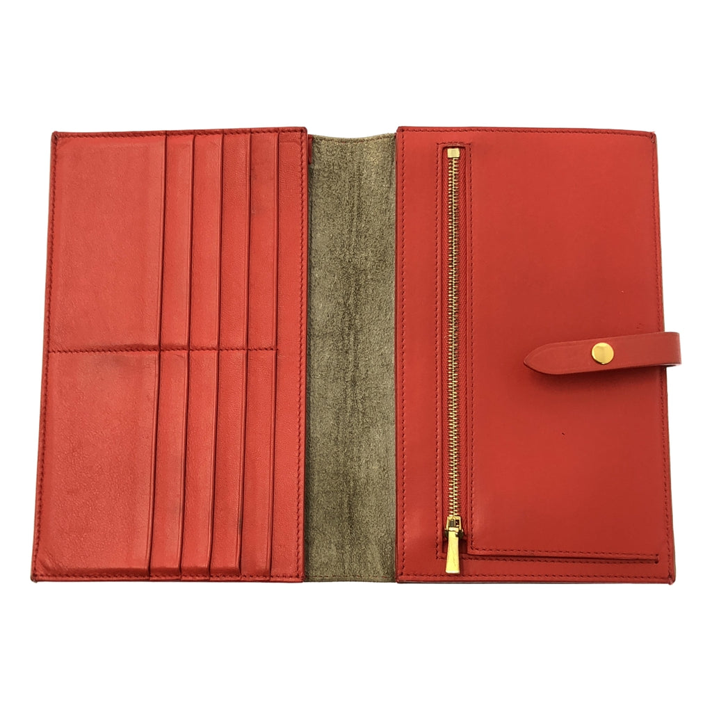 CELINE / セリーヌ | by Phoebe Philo フィービー / レザー ラージ ストラップ ウォレット |