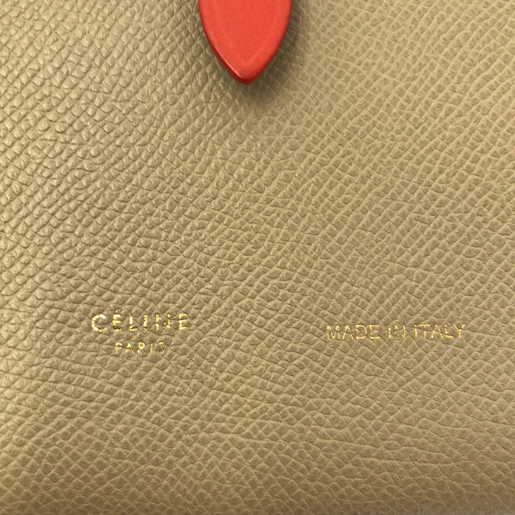 CELINE / セリーヌ | by Phoebe Philo フィービー / レザー ラージ ストラップ ウォレット |