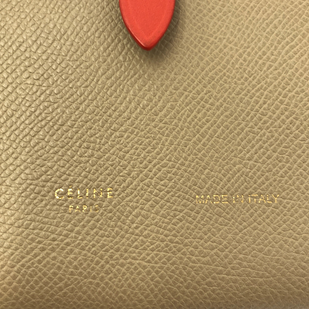 CELINE / セリーヌ | by Phoebe Philo フィービー / レザー ラージ ストラップ ウォレット |