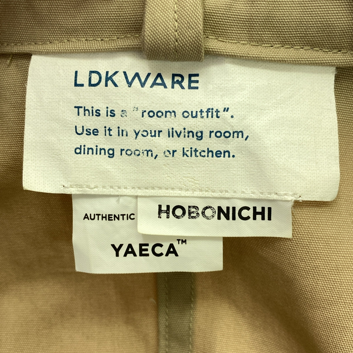 YAECA / ヤエカ | HOBONICHI LDK WARE ほぼ日 アトリエ コート | M | ベージュ | メンズ