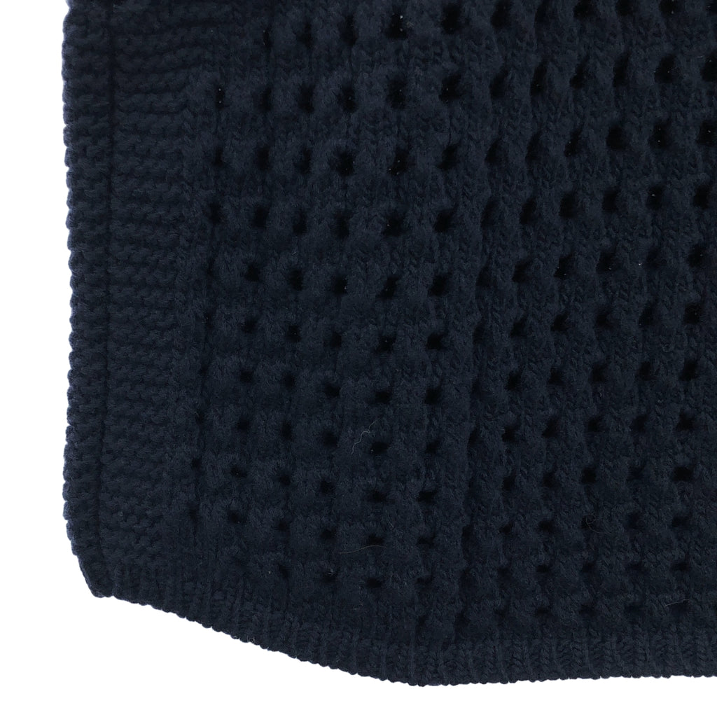 【美品】  mina perhonen / ミナペルホネン | 2021AW | gasse / ニット ベスト プルオーバー | 38 | ネイビー | レディース