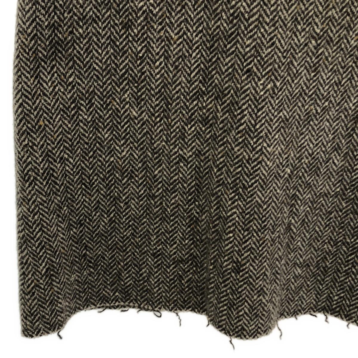 SEA / 바다 | 모직 혼합 헤링본 트위드 스커트 | 32 | 브라운 계열 | 여성