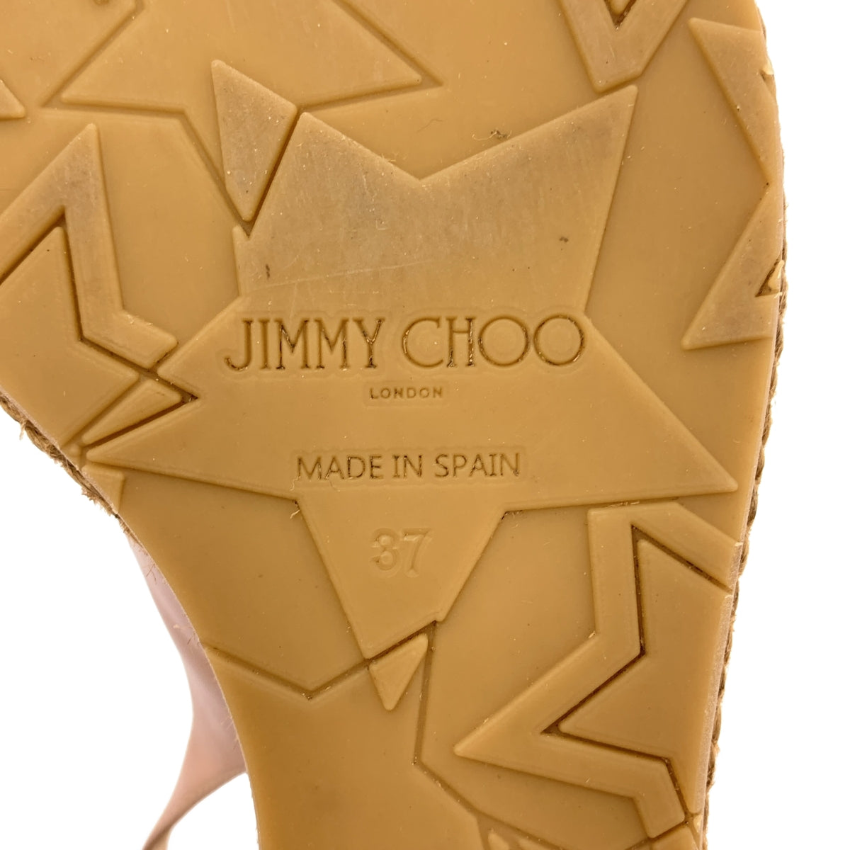 JIMMY CHOO / ジミーチュウ | AMELY アメリー レザー コルク ウェッジソール サンダル | 37 | レディース