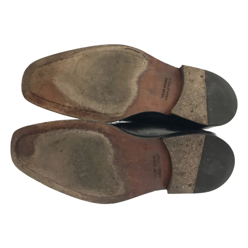 GIANFRANCO LATTANZI / ジャンフランコ ラッタンツィ | モンクストラップ レザーシューズ | 6 1/2 | ブラック | メンズ