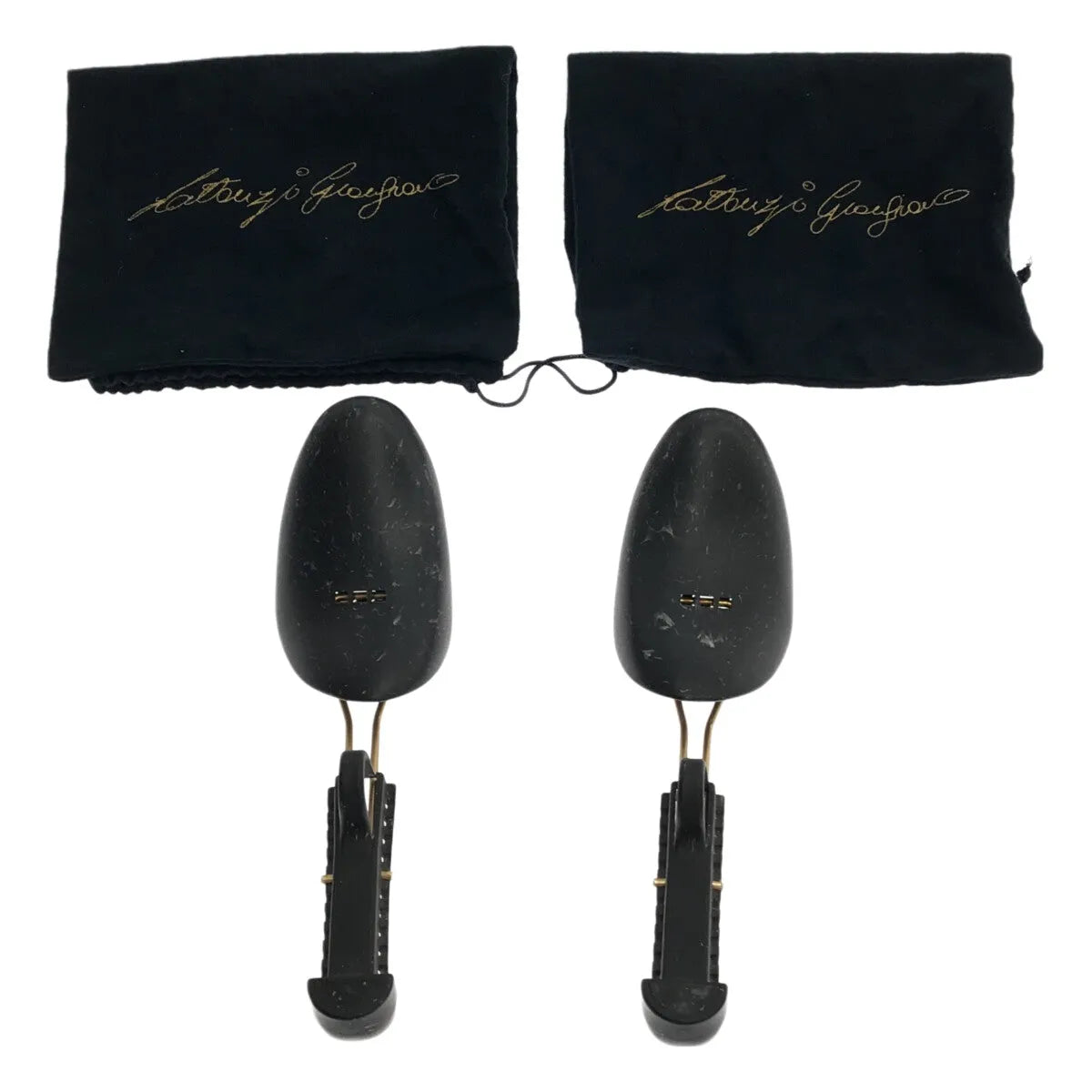 GIANFRANCO LATTANZI / ジャンフランコ ラッタンツィ | モンクストラップ レザーシューズ | 6 1/2 | ブラック | メンズ