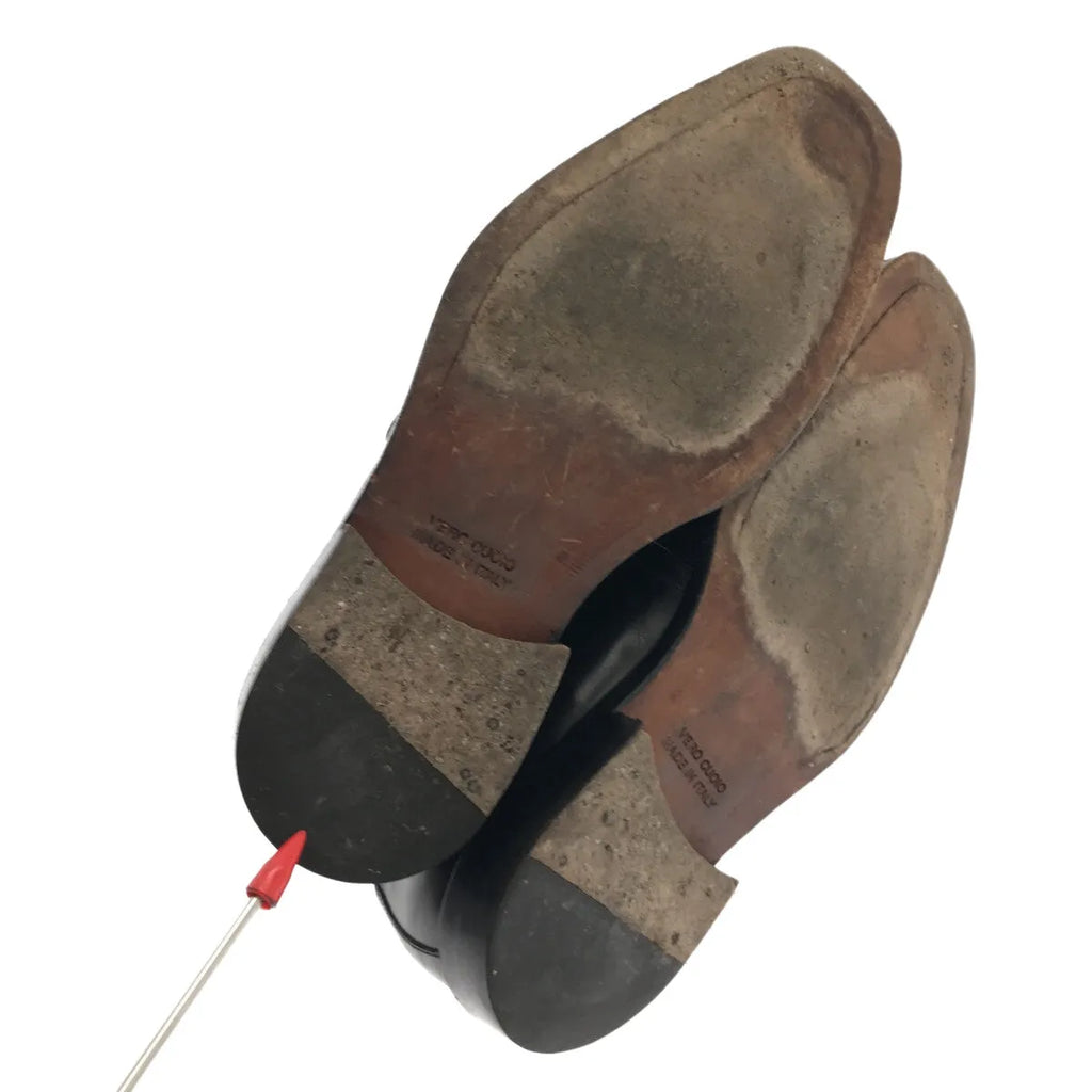 GIANFRANCO LATTANZI / ジャンフランコ ラッタンツィ | モンクストラップ レザーシューズ | 6 1/2 | ブラック | メンズ