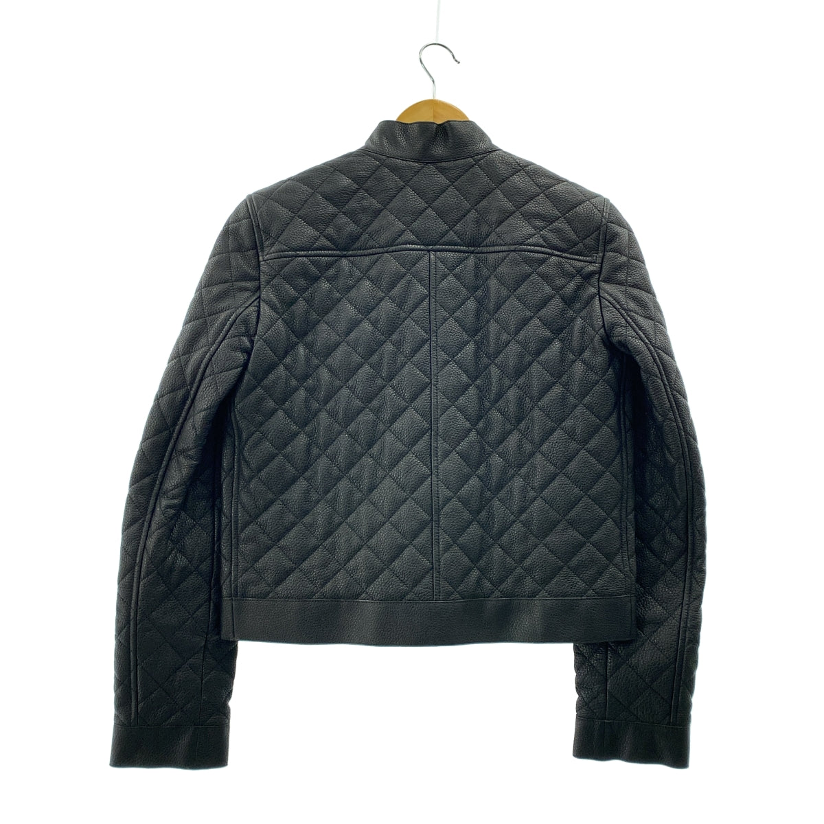 HERMES / 헤르메스 | 가죽 퀼팅 싱글 라이더스 재킷 | 36 |