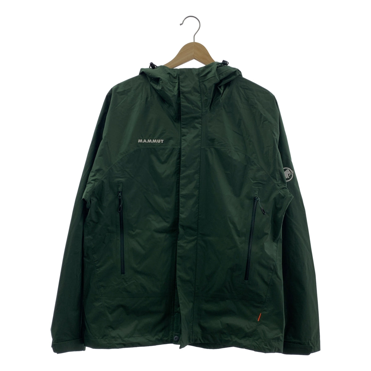 MAMMUT Microlayer 2.0 硬殼連帽夾克，亞洲版型，M 碼，男款