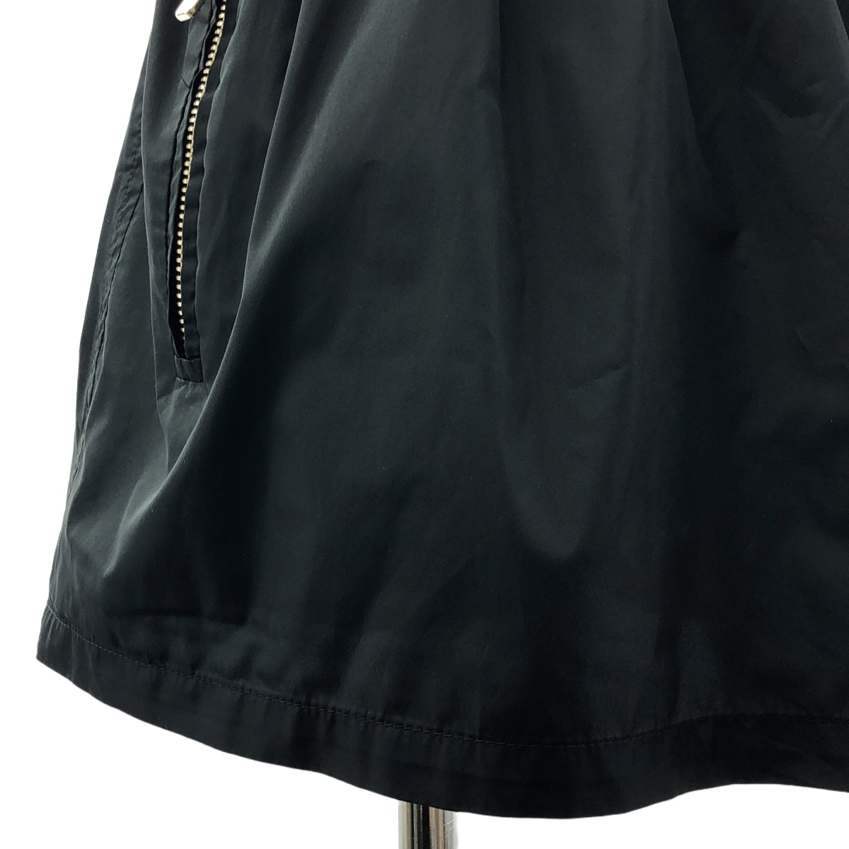 miu miu / ミュウミュウ | 2022 | Technical Silk Mini skirt テクノ シルク ロゴ ミニ スカート | 38 | レディース