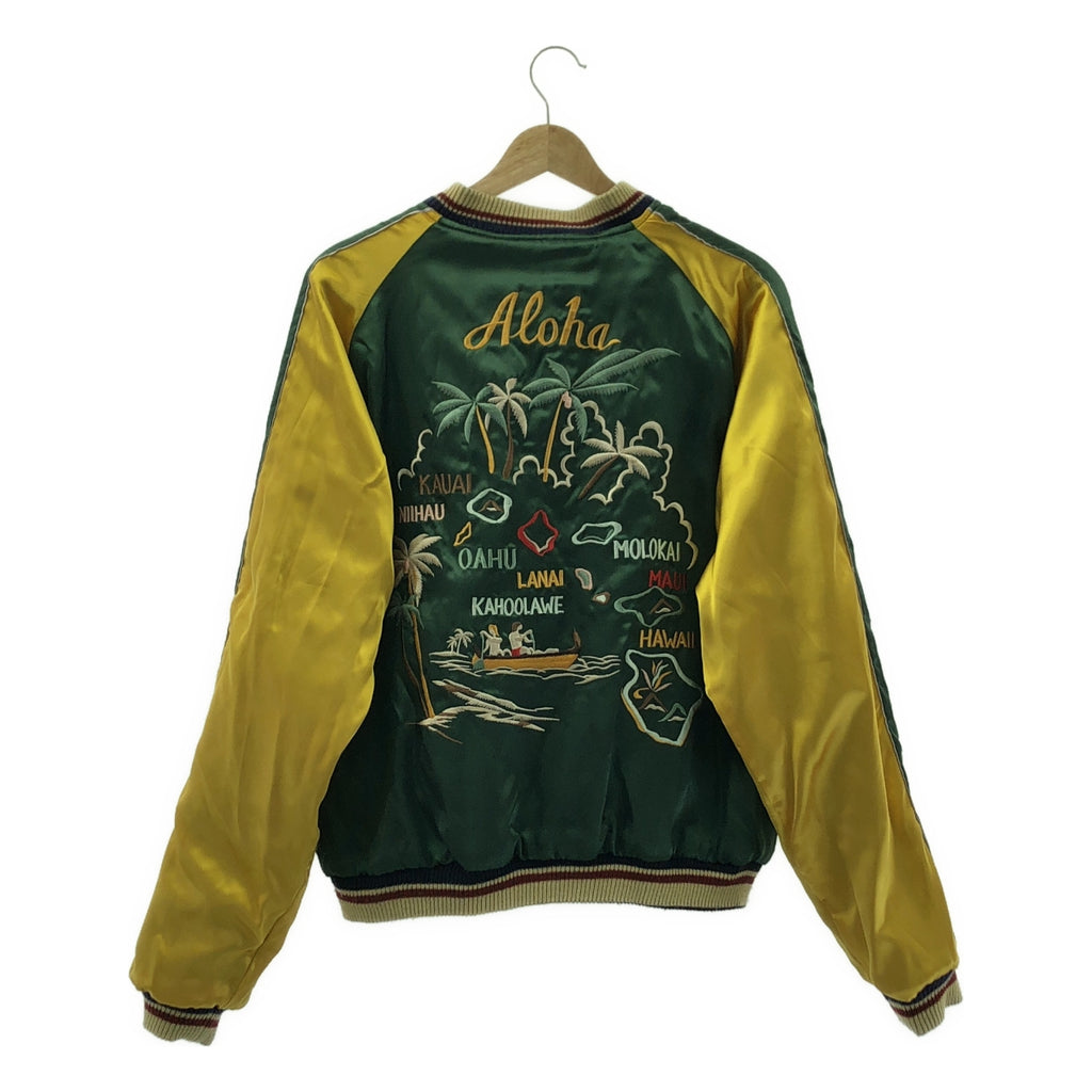 Toyo Enterprises | Aloha Hawaii / 雙面絲絨緞面刺繡橫須賀外套 | XL | 男士