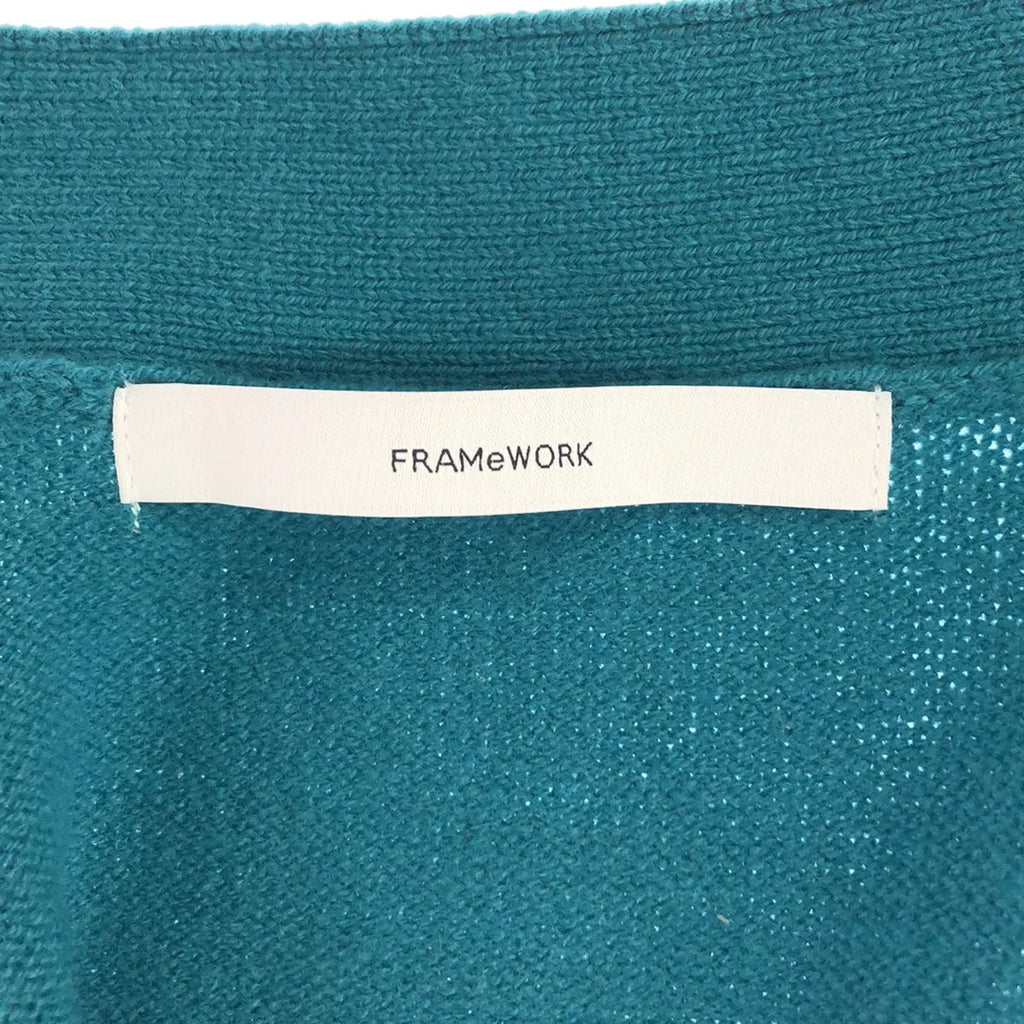 【美品】  Framework / フレームワーク | 2023AW | アームウォーマー付きVEST ベスト | F | グリーン | レディース