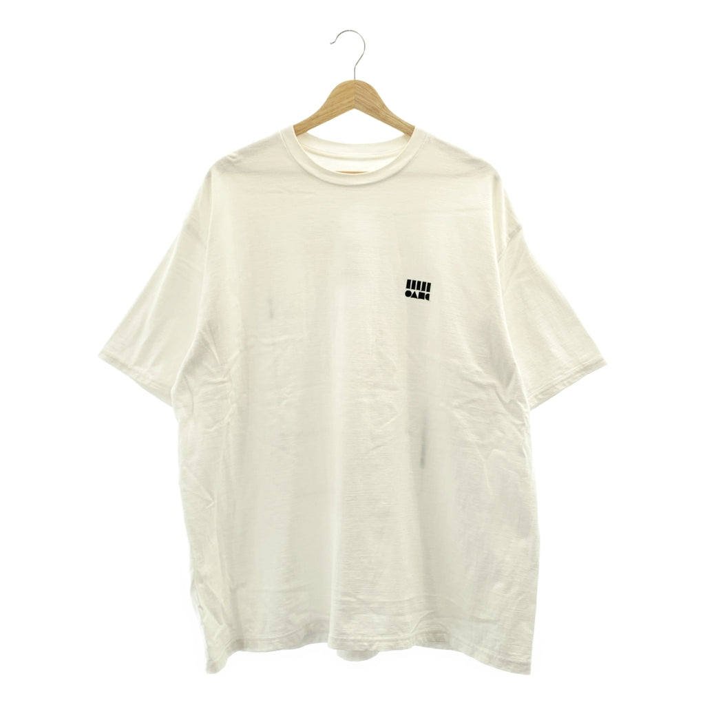 OAMC / オーエーエムシー | 2022SS | × Graphpaper / グラフペーパー S/S Oversized Tee CRITICAL OPTIMISM 刺しゅう バックプリント オーバーサイズTシャツ | F |