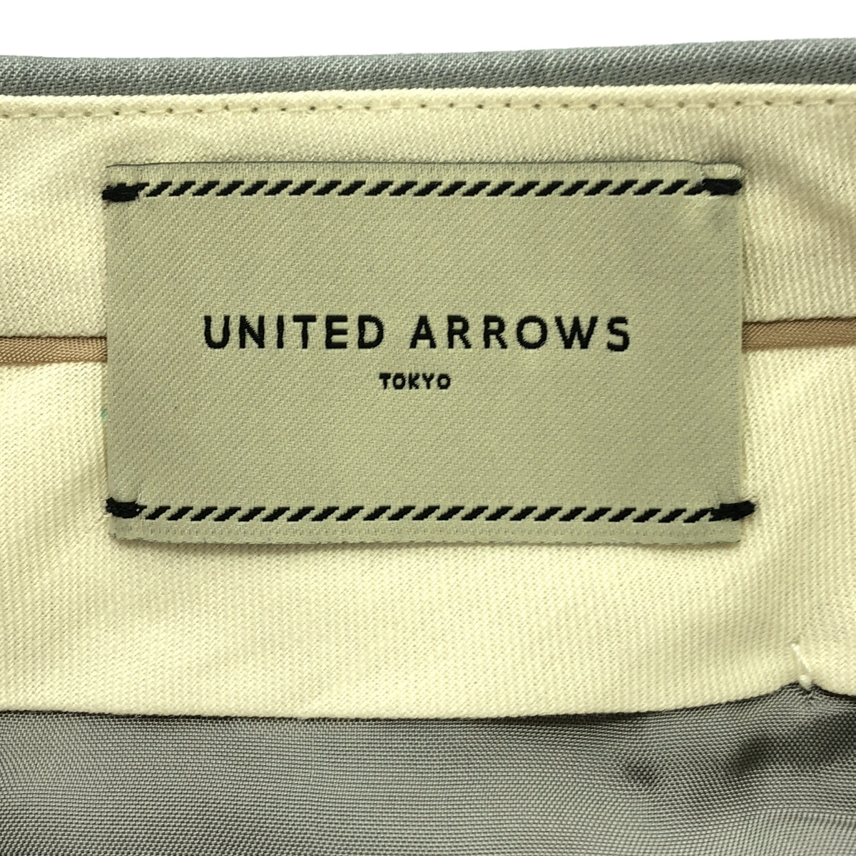 UNITED ARROWS / ユナイテッドアローズ | ポリエステル混 スラックス パンツ | 38 | レディース