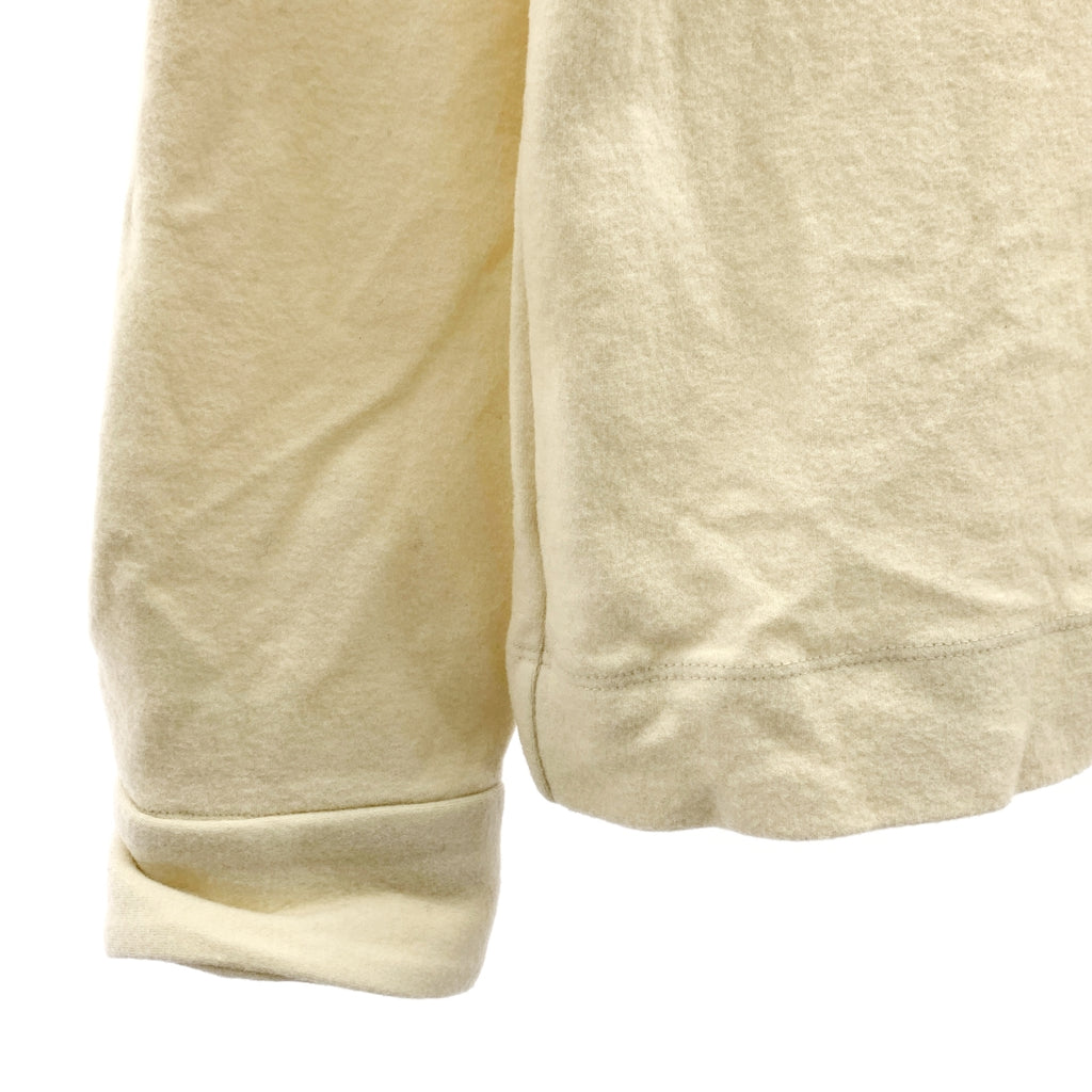 The CLASIK / 더 클래식 | 2023AW | CLASSIC POLO SHIRTS 울 클래식 롱 슬리브 폴로 셔츠 | 46 | 아이보리 | 남성