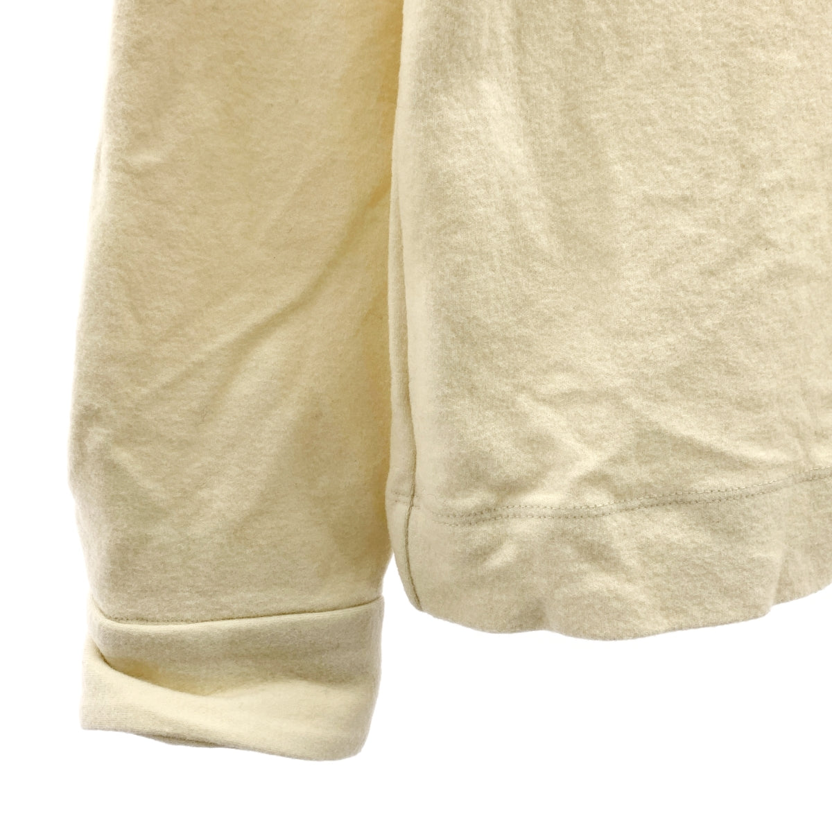 The CLASIK / 더 클래식 | 2023AW | CLASSIC POLO SHIRTS 울 클래식 롱 슬리브 폴로 셔츠 | 46 | 아이보리 | 남성