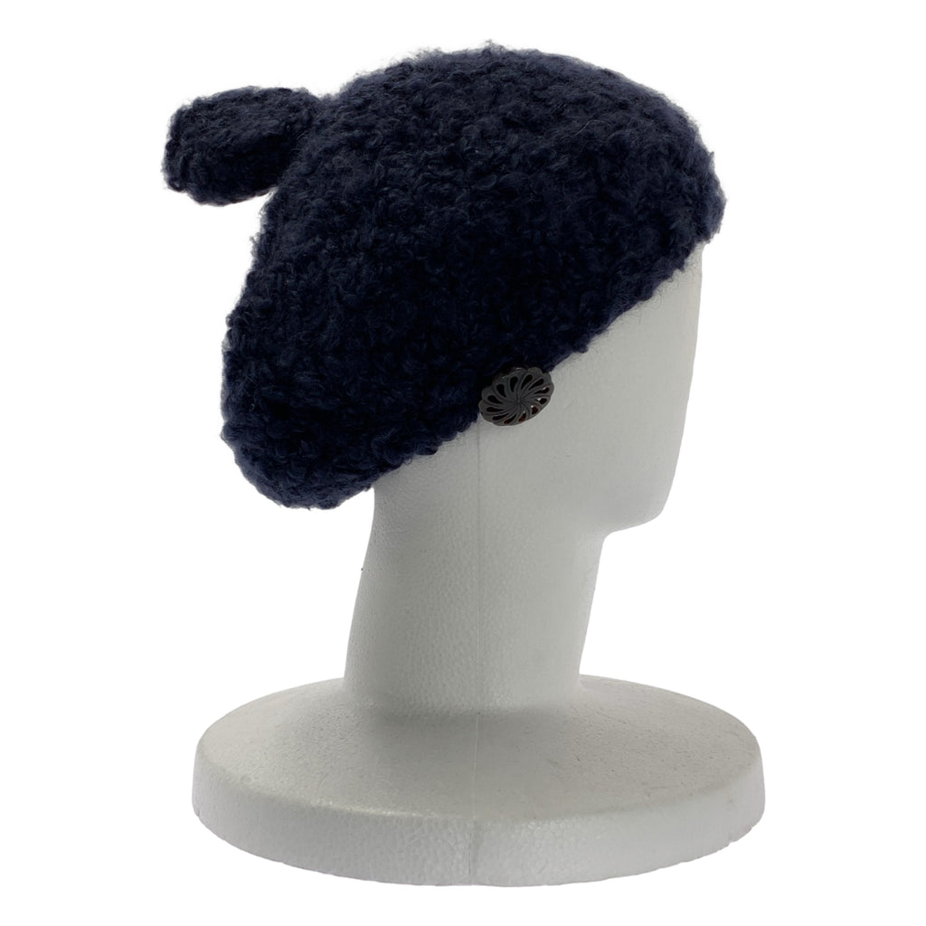 mina perhonen / 미나페르호넨 | × hitomi shinoyama / 시노야마 히토미 알파카 퐁퐁 포함 니트 베레 | F | 기타