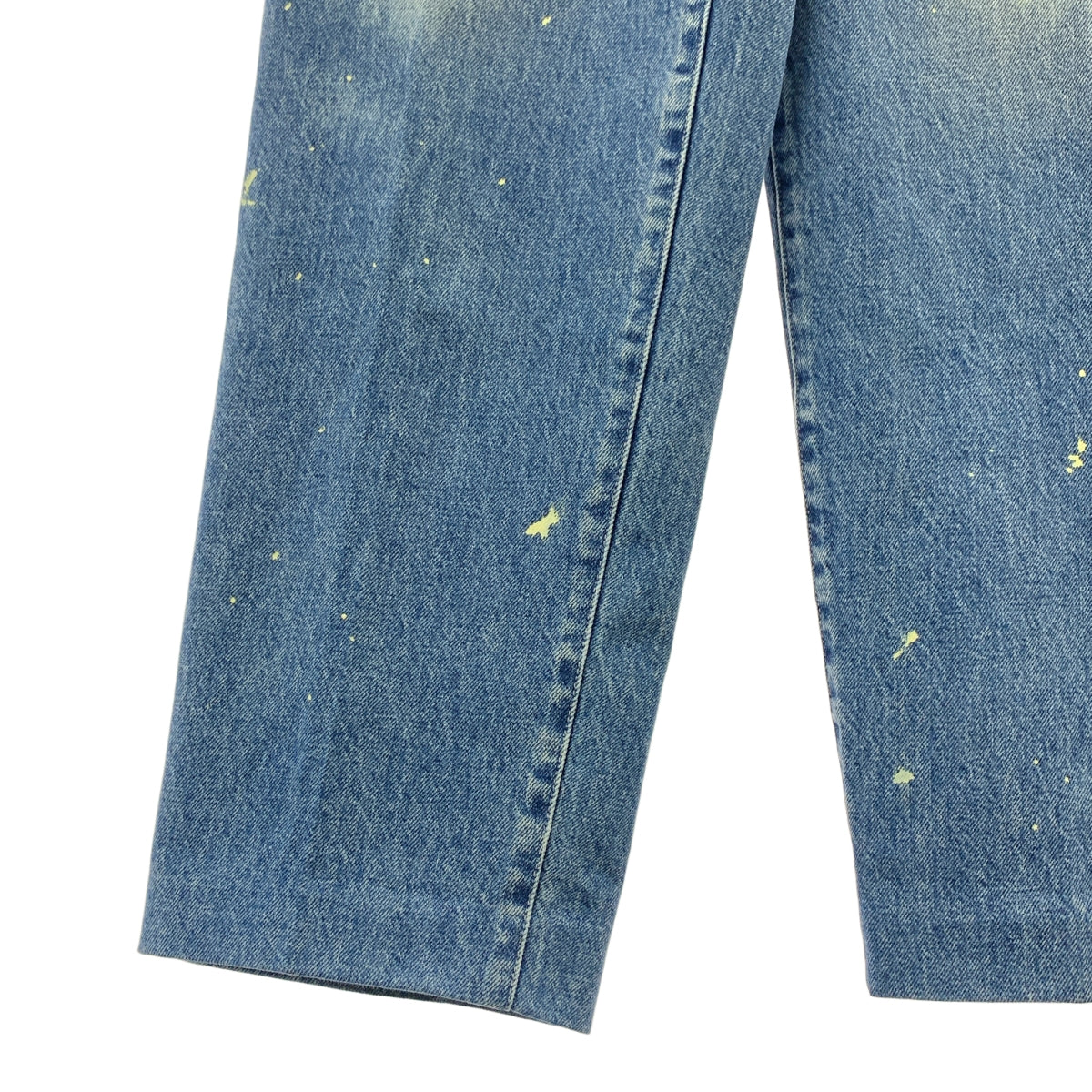 TANAKA / タナカ | THE JEAN TROUSERS ペンキ加工 セルビッチ デニム パンツ | 25 | レディース