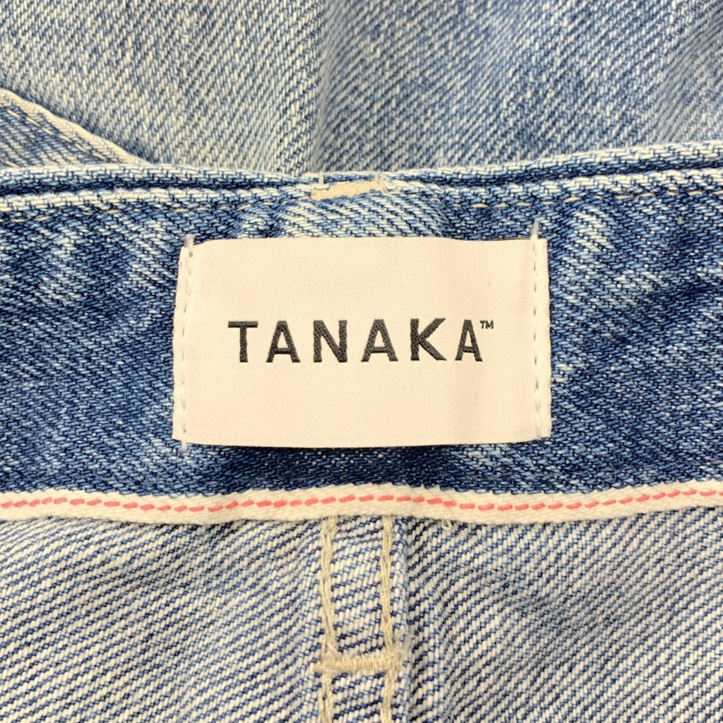 TANAKA / タナカ | THE JEAN TROUSERS ペンキ加工 セルビッチ デニム パンツ | 25 | レディース
