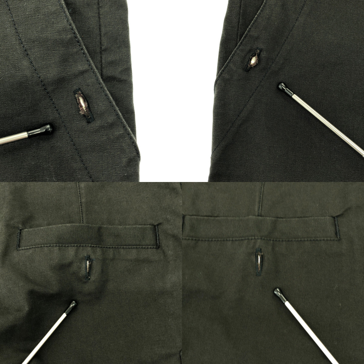 ISABEL MARANT ETOILE / 이사벨 마란에트월 | 코튼 테이퍼드 베이커 팬츠 | 36 | 블랙 | 여성