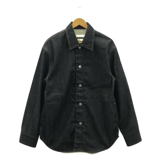 JIL SANDER / ジルサンダー | 2023SS | WORDROBE Denim Shirt デニム オーバーサイズ シャツジャケット | S | メンズ