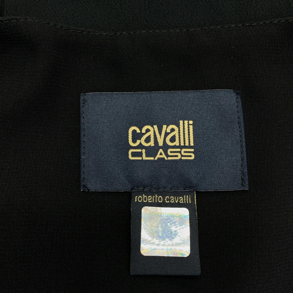CLASS Roberto Cavalli | 蛇紋紐扣褶皺連身裙 | 美國 4 |
