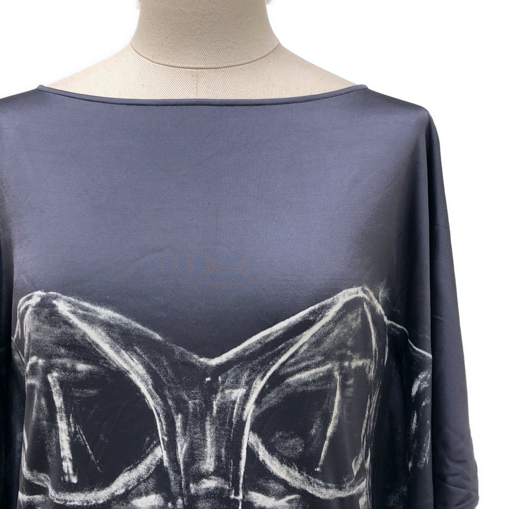 Maison Martin Margiela / メゾンマルタンマルジェラ | 2014SS | レーヨン コルセットプリント ワンピース | S | レディース