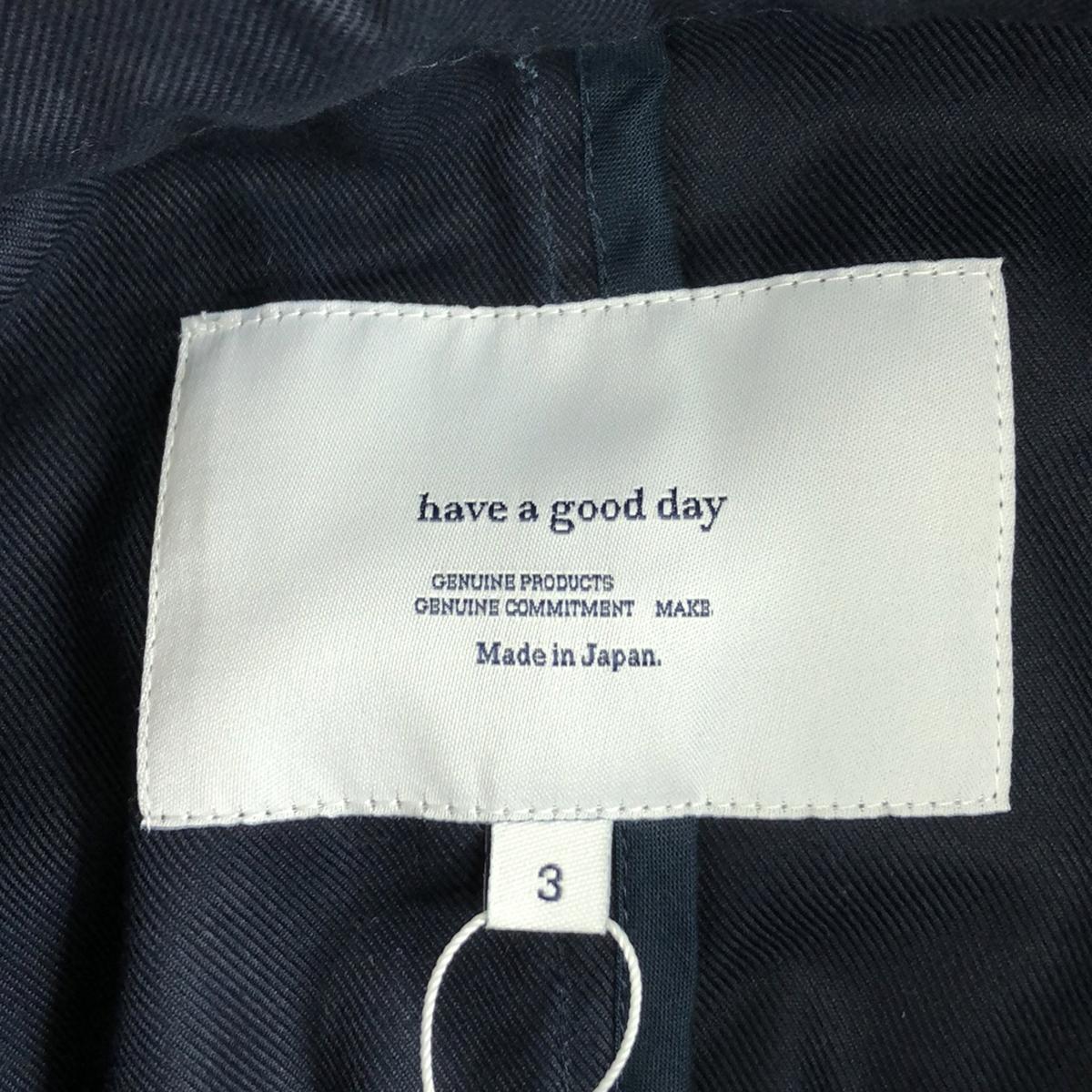 have a good day / ハブアグッドデイ | Hooded coat コットンツイル フーデッドコート | 3 | メンズ