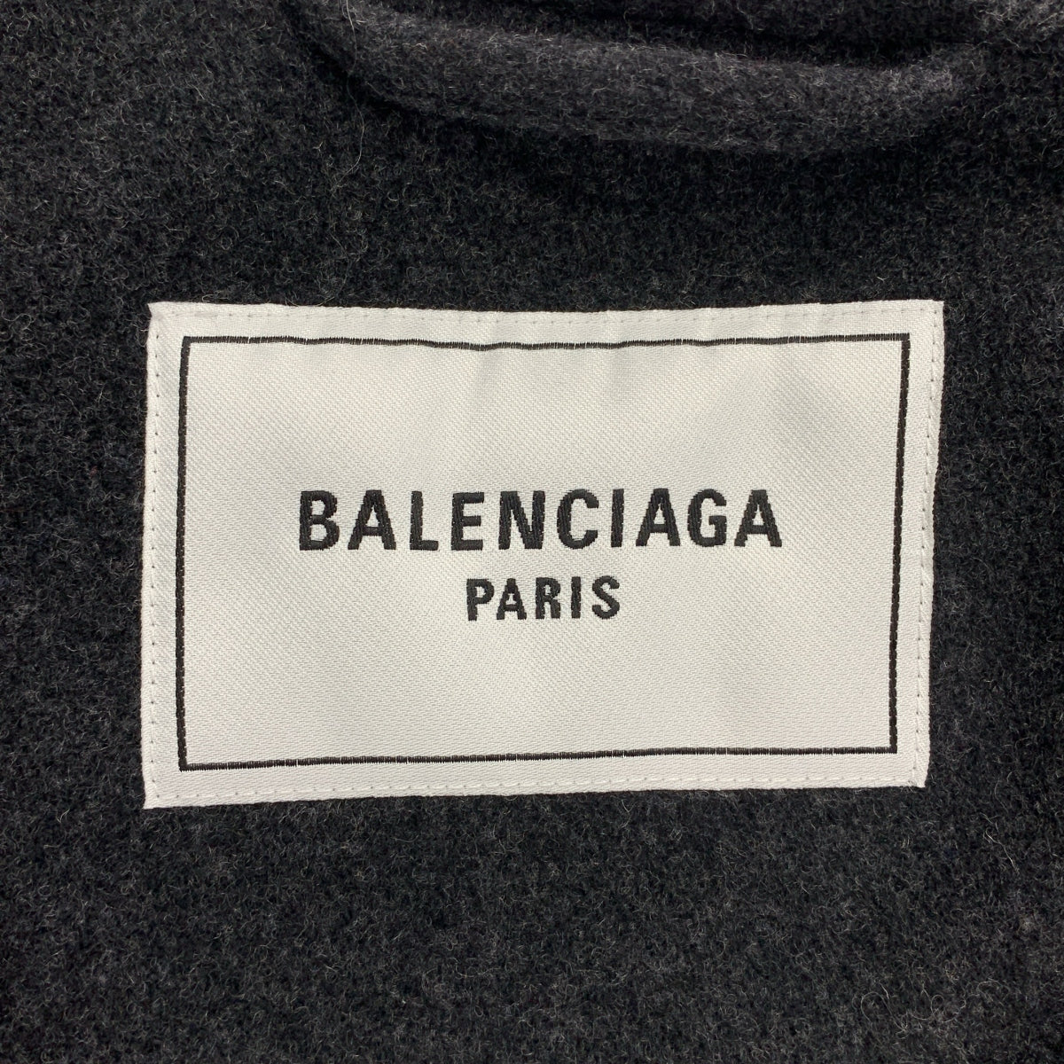 BALENCIAGA / バレンシアガ | Checked Flannel Coat チェック フランネルコート | 34 | レディース