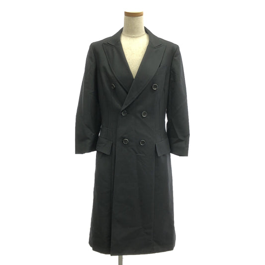 JUNYA WATANABE COMME des GARCONS / Junya Watanabe | 2016SS | Wool peak lapel double coat | S | Black | Women's