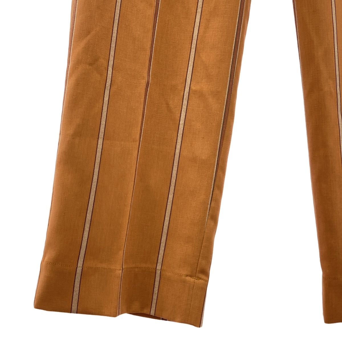 [新品] UNITED TOKYO | 隨機條紋寬褲 | 3碼 | 橘色 | 男款