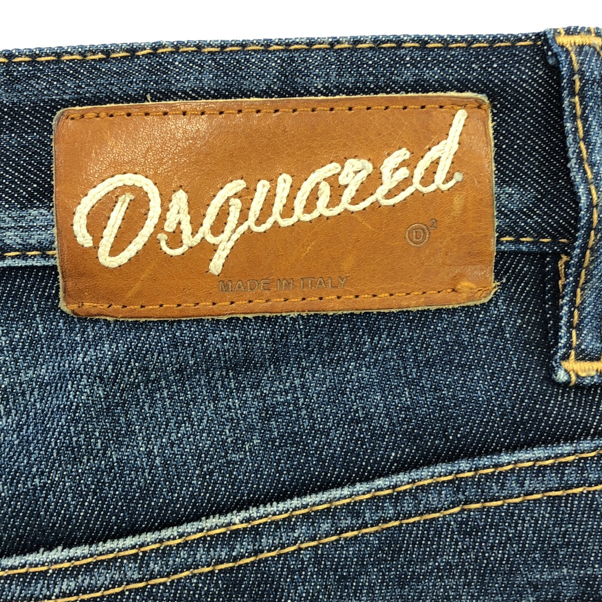 DSQUARED2 / ディースクエアード | 2014AW | ダメージ加工 デニムパンツ | 44 | インディゴ | メンズ