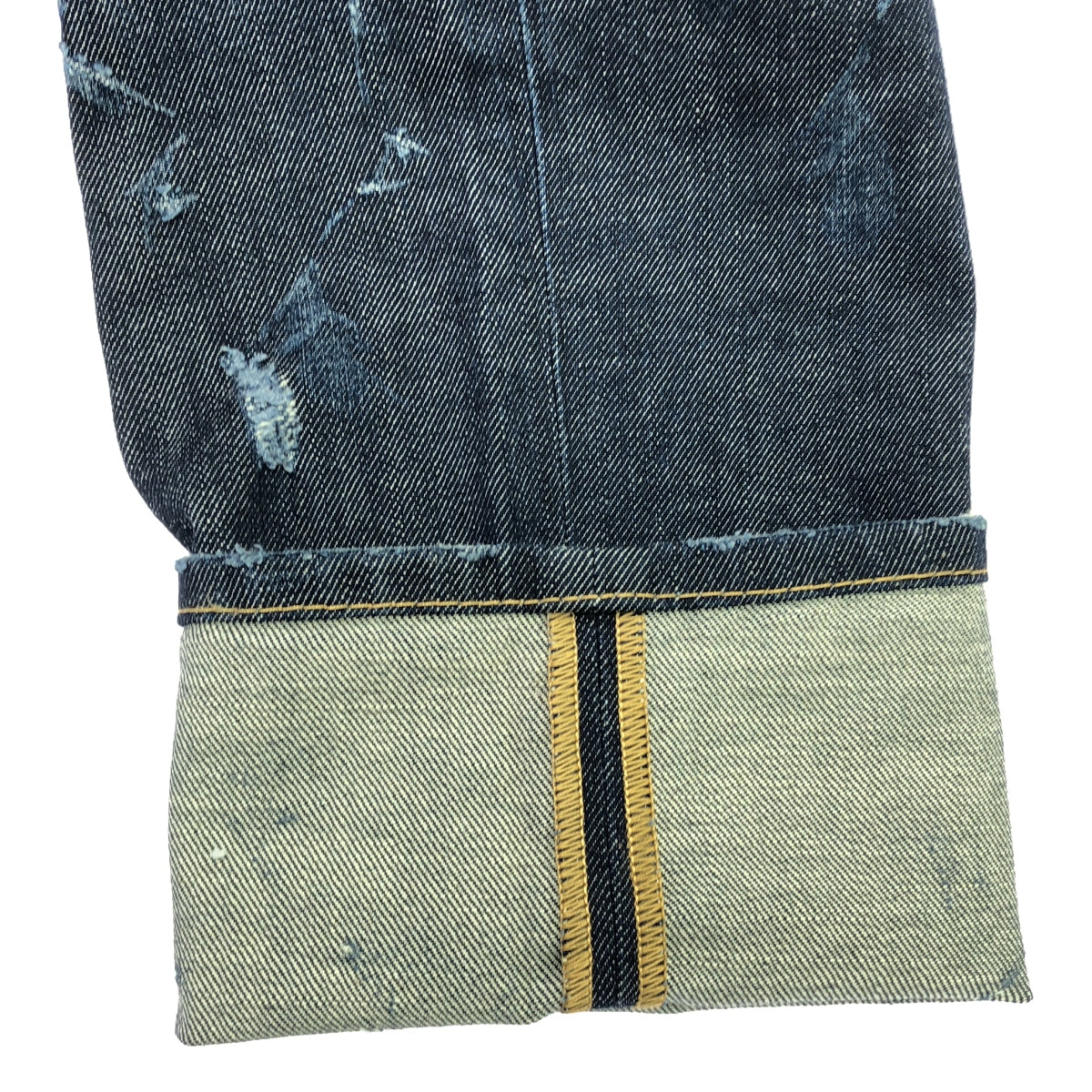 DSQUARED2 / ディースクエアード | 2014AW | ダメージ加工 デニムパンツ | 44 | インディゴ | メンズ