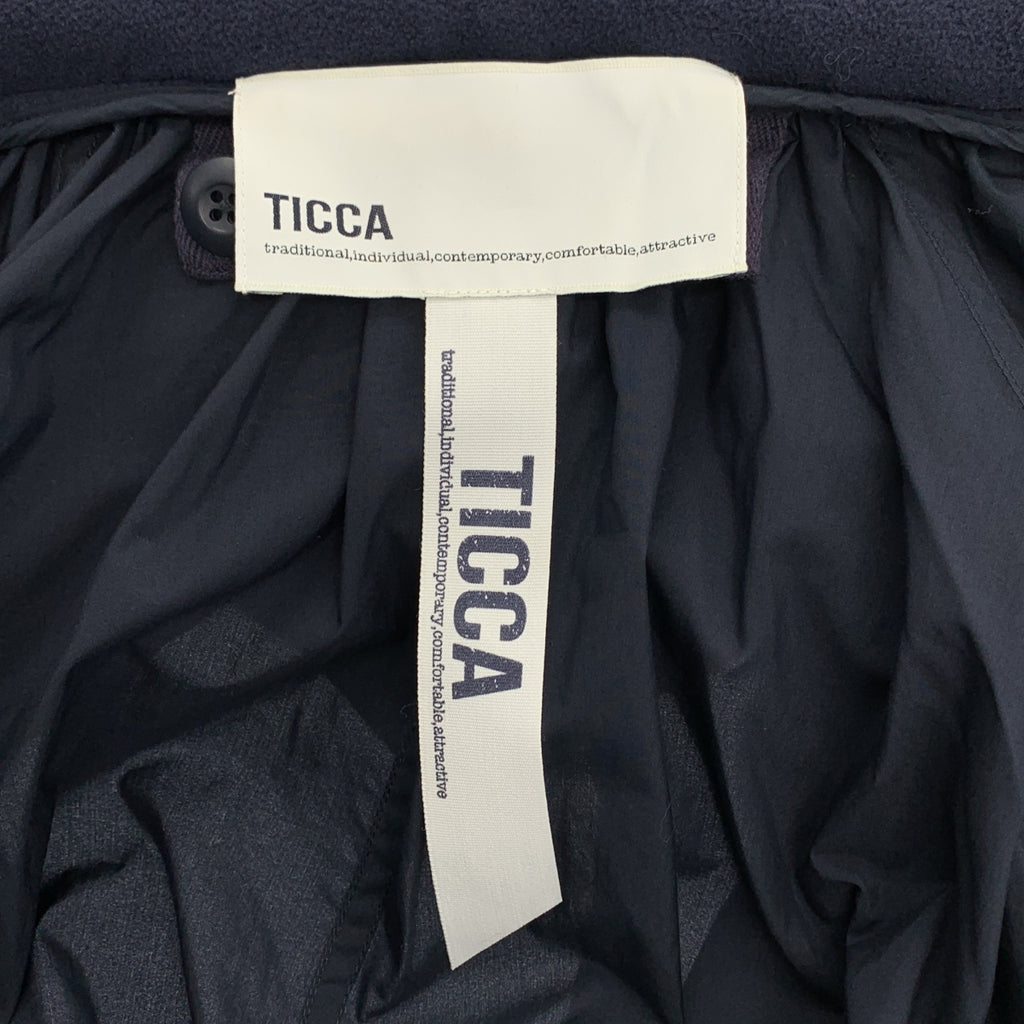 TICCA / 티카 | 라이닝 부착 모드 코트 | F | 여성