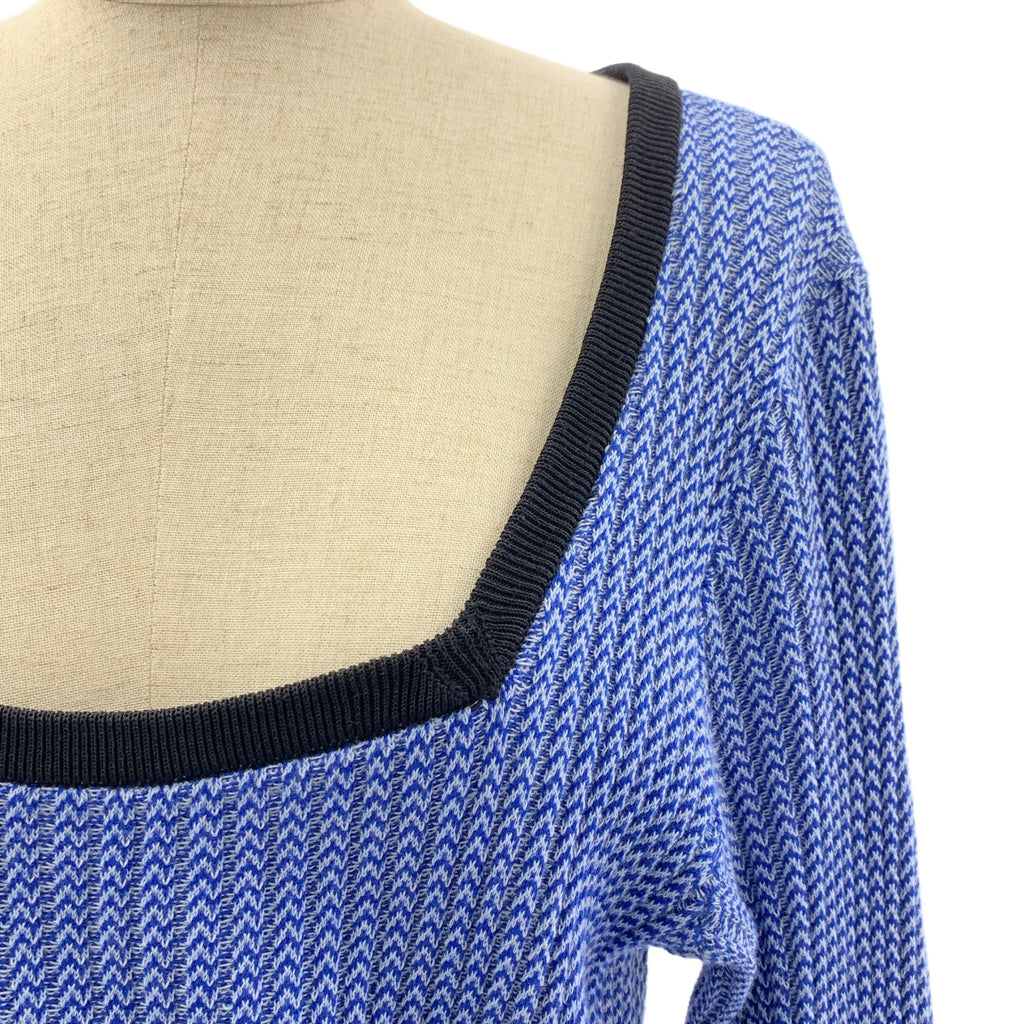 宇津宮茜 | 方領針織喇叭連身裙 | 36碼 | 女裝