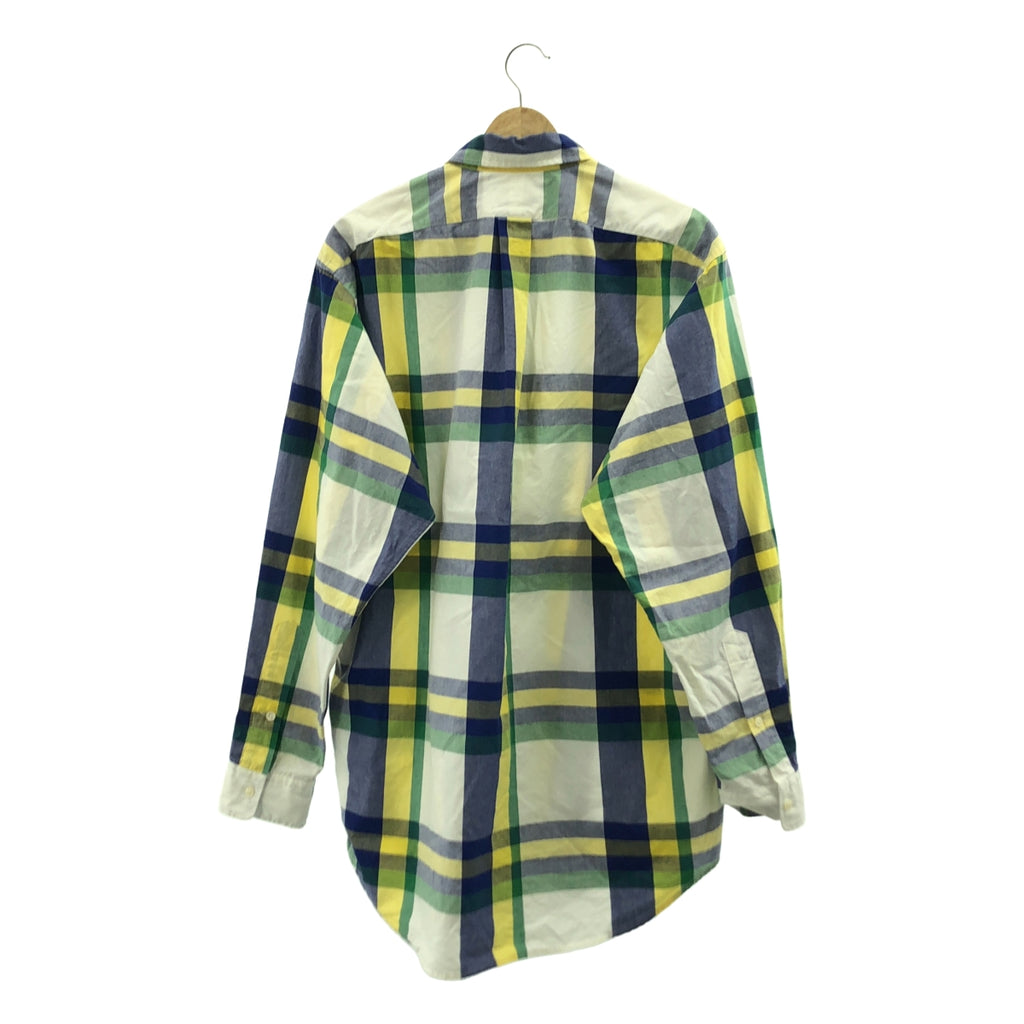POLO BY RALPH LAUREN / ポロバイラルフローレン | 1990s | The Big Shirt コットン チェック シャツ | S | メンズ
