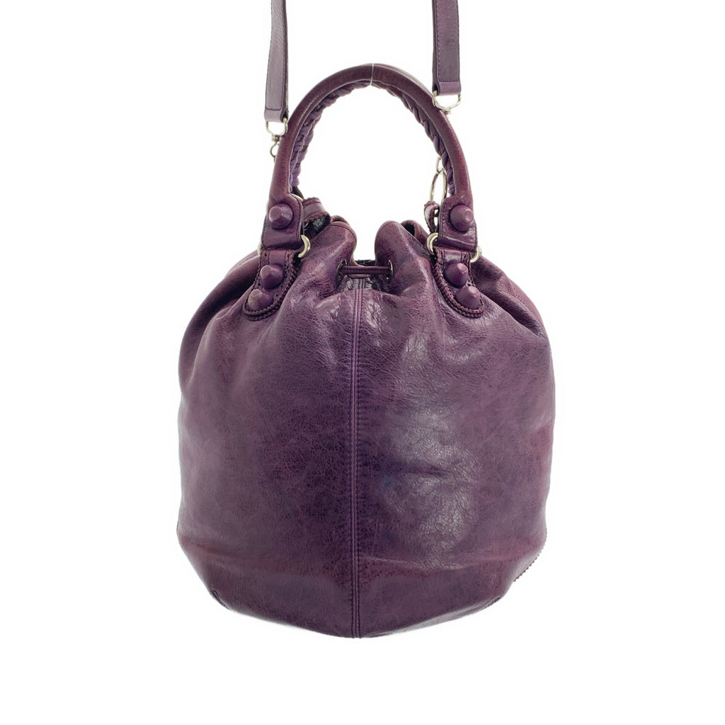 BALENCIAGA / 발렌시아가 | 자이언트 퐁퐁 2Way 건착 가죽 숄더백 |