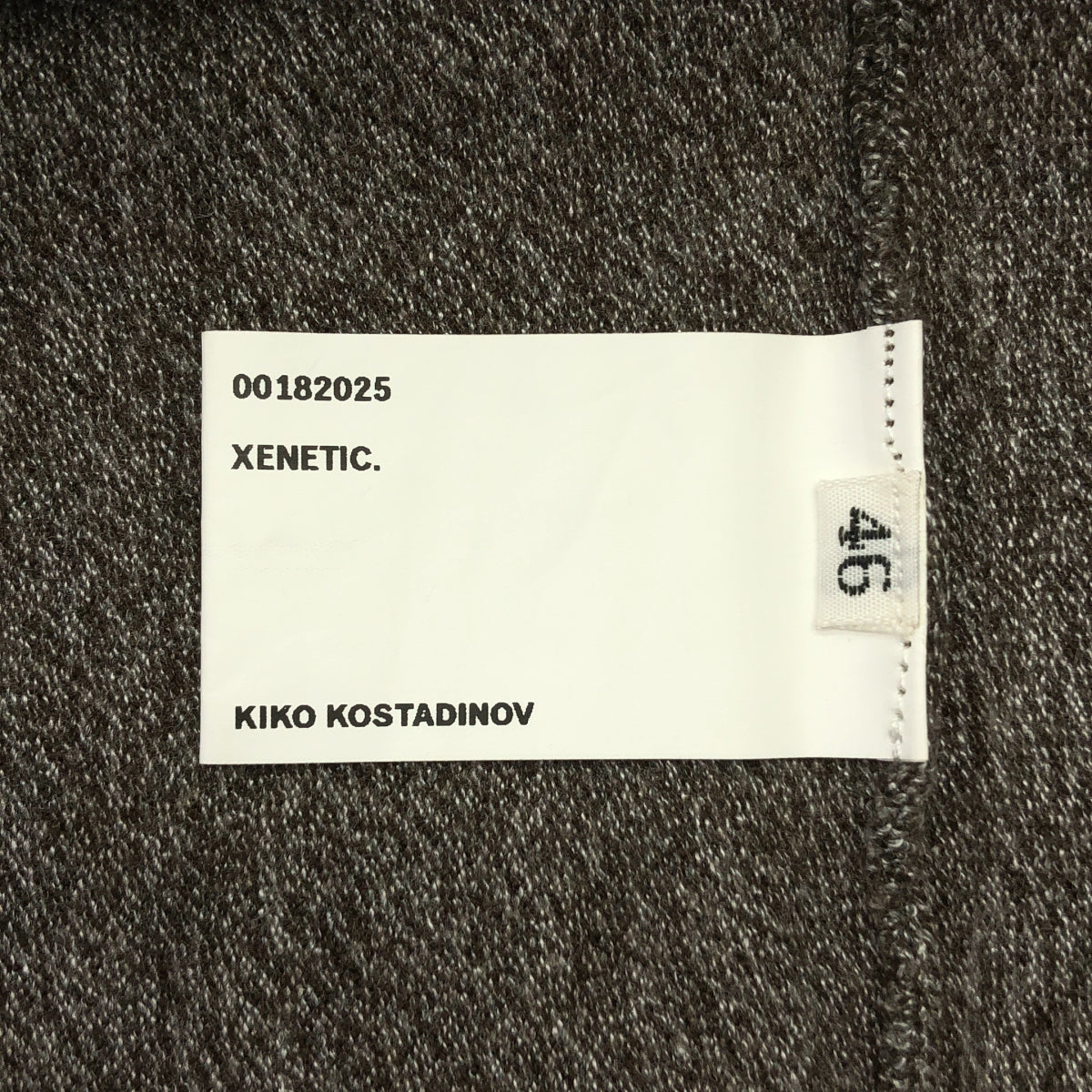 Kiko Kostadinov | 2025SS | OSTRO JUMPER 羊絨混紡內襯圓領針織衫 | 尺寸 46 | 男款