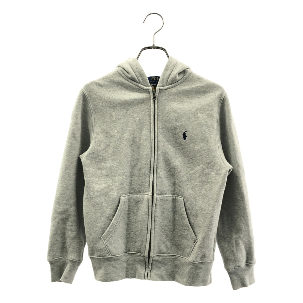 POLO RALPH LAUREN | 單點小馬標拉鍊連帽衫 | M碼 | 女款