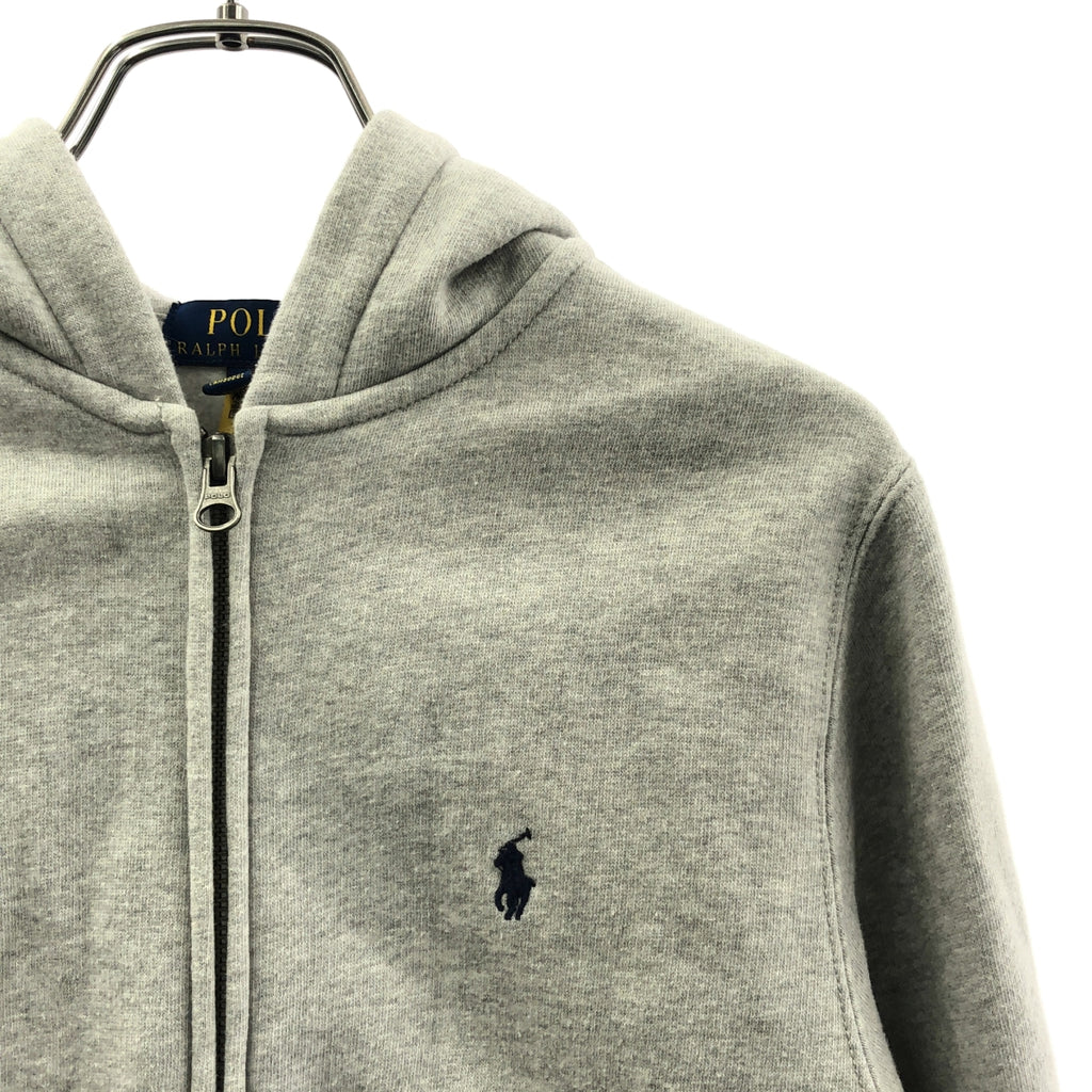 POLO RALPH LAUREN | 單點小馬標拉鍊連帽衫 | M碼 | 女款