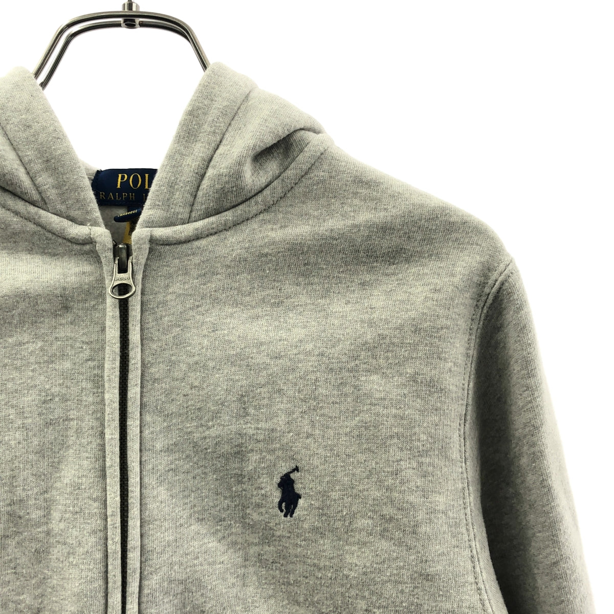 POLO RALPH LAUREN / 폴로랄프로렌 | 원포인트 포니 Zip 스웨트 후디 | M |