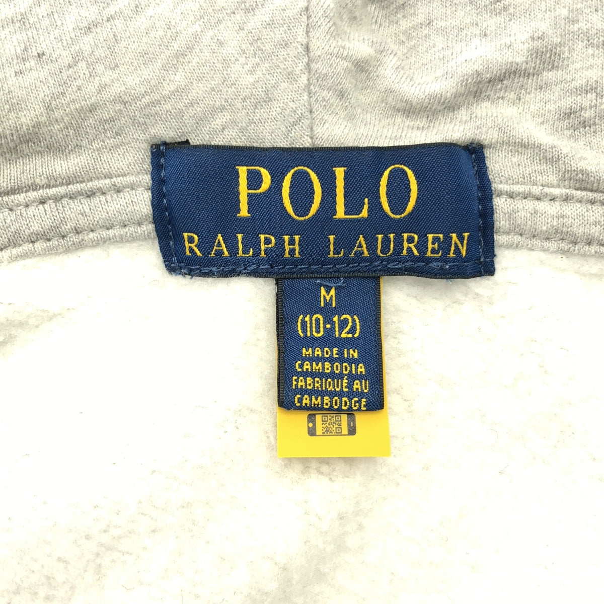POLO RALPH LAUREN | 單點小馬標拉鍊連帽衫 | M碼 | 女款