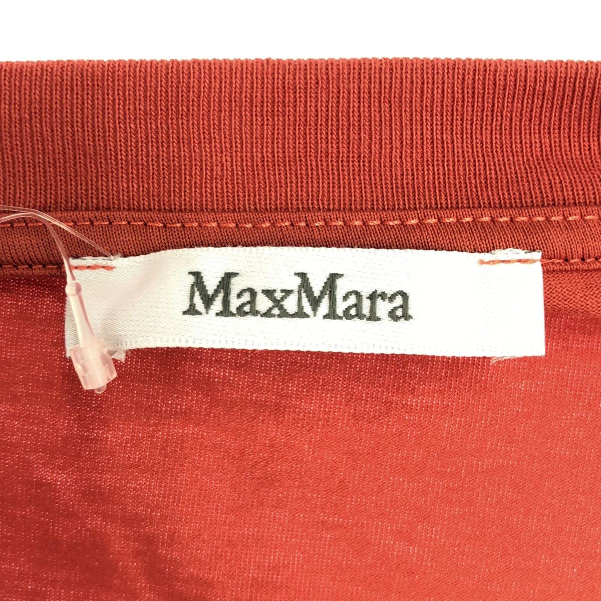 【미품】 Max Mara / 맥스 마라 | 웨그만 프린트 크루넥 컷소우 | S | 오렌지 | 여성