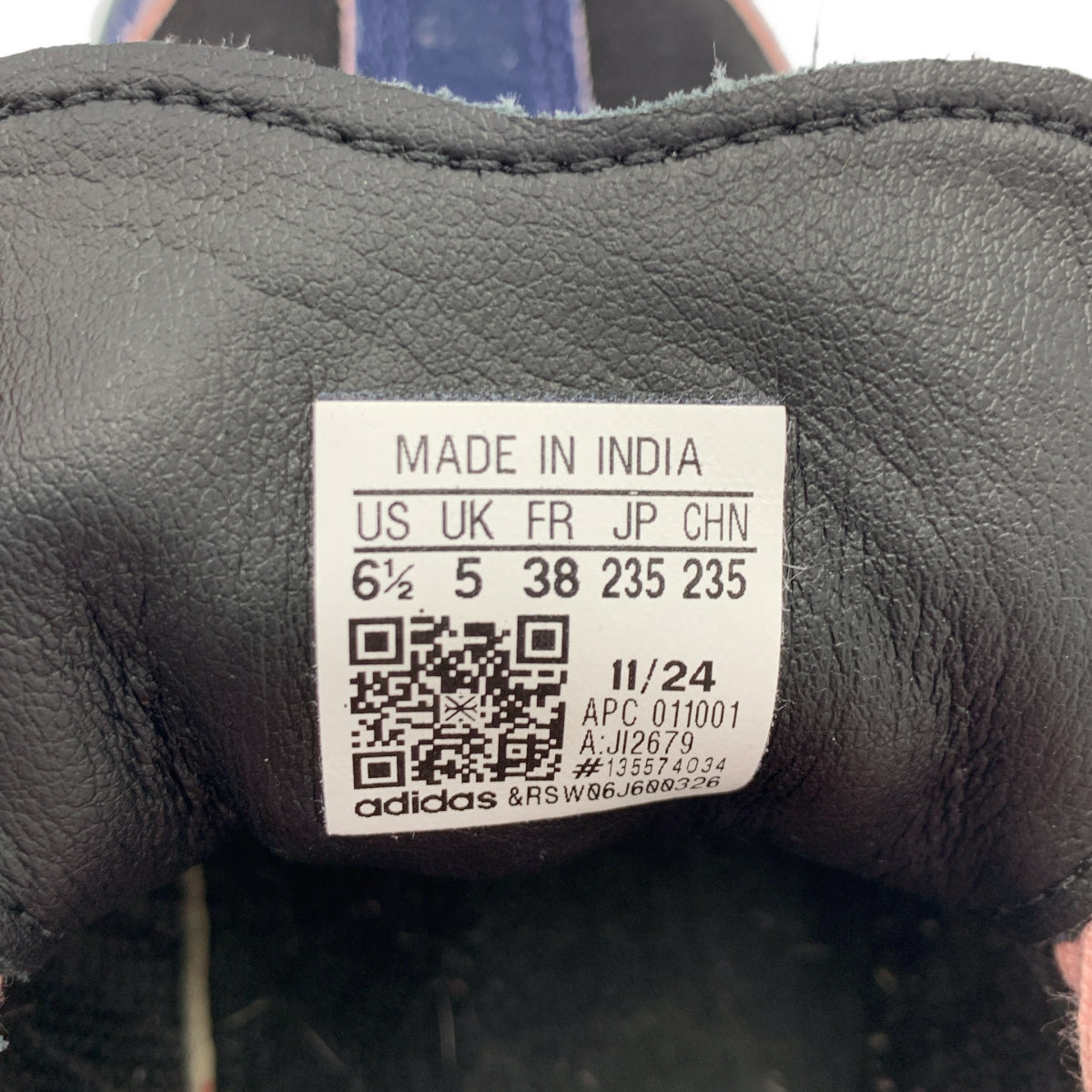 adidas / 아디다스 | SAMBA OG W 삼바 스니커즈 | 23.5cm | 블랙 / 핑크 / 네이비 | 여성