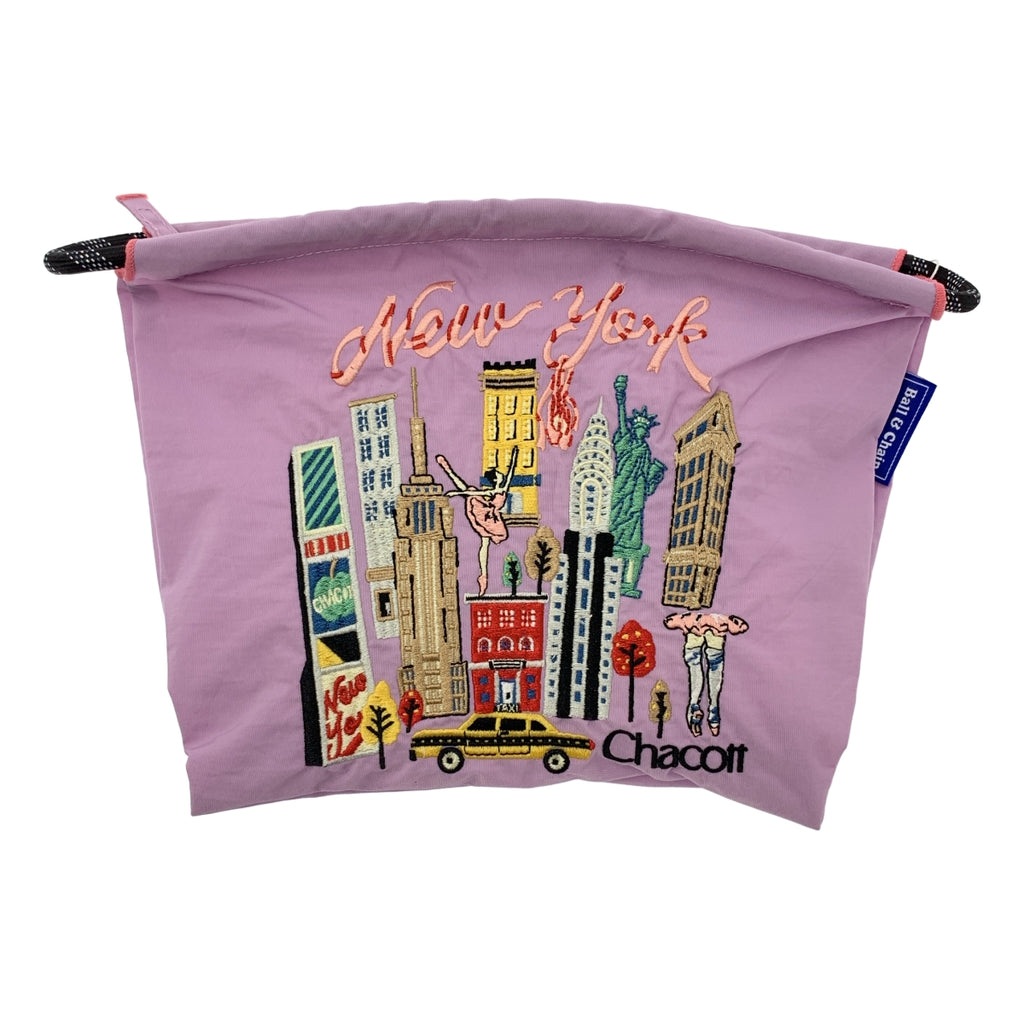 Ball &amp; Chain / 볼 앤 체인 | × Chacott / 챠콧 NY 파우치 가방 |